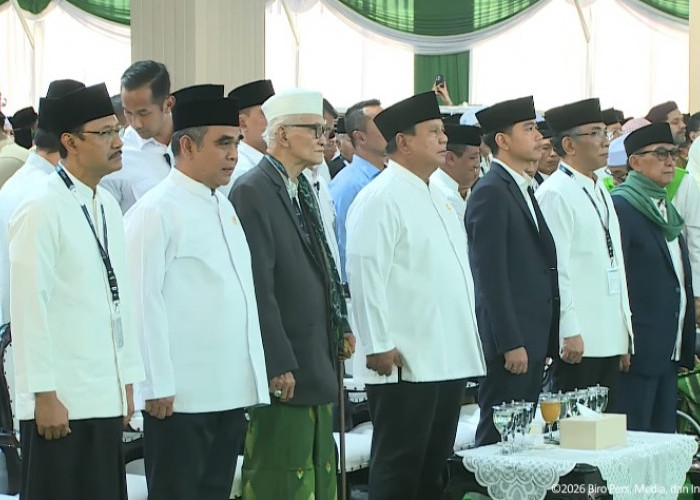 Muktamar NU ke-35 Dibuka, Prabowo dan Gibran Hadir Bersama Sejumlah Tokoh Nasional