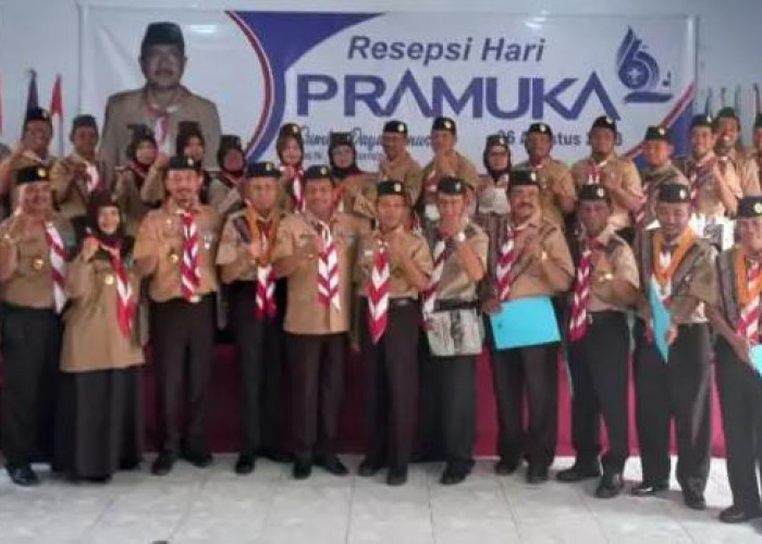 Paspotmar Lanal Cirebon Hadiri Bulan Bakti Pramuka Tingkat Kabupaten