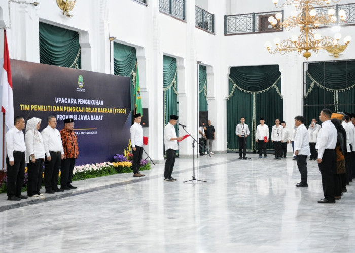 TP2GD Dikukuhkan, Bey Machmudin Ingin Banyak Tokoh Jabar jadi Pahlawan Nasional