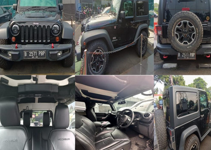 Jeep Rubicon Milik Mario Dandy Belum Ada yang Minat, Kejari Jaksel Turunkan Harga Penawaran