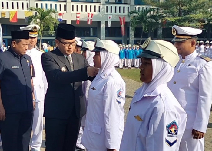  Pelantikan Taruna-Taruni Angkatan Ke-60 SMK Negeri 1 Mundu Cirebon 