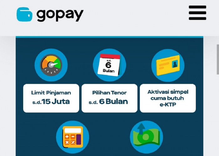 Bunga GoPayPinjam Tenor 6 Bulan, Pinjaman Online dari Gojek, Awas Kena Kredit Bermasalah, Cek Dulu