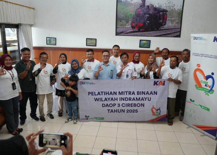 Tingkatkan Kapabilitas UMK, KAI Daop 3 Cirebon Selenggarakan Pelatihan Mitra Binaan