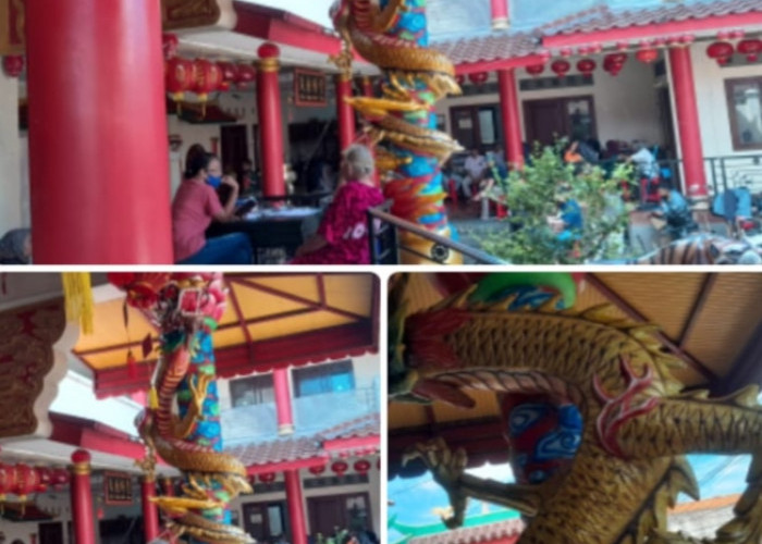 Jejak Akulturasi Budaya Pada Corak Mega Mendung di Kelenteng Hok Keng Tong Plered