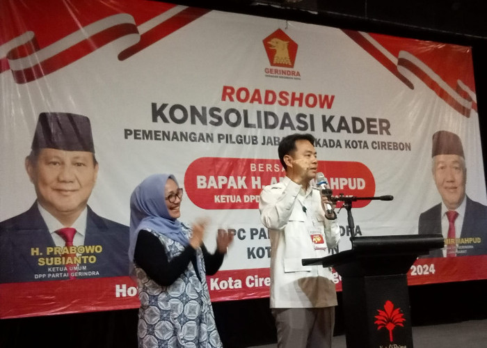 Partai Gerindra Rapatkan Barisan, Yakin Pasangan Beres Menang di Pilkada Kota Cirebon