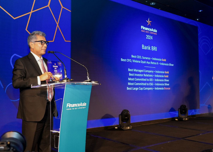 BRI Borong 11 Penghargaan Internasional Dari Finance Asia, Dirut Sunarso Dinobatkan Sebagai The Best CEO