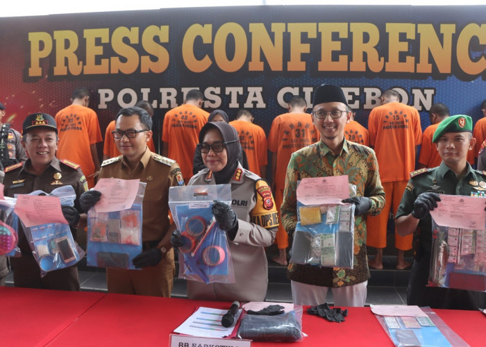 Kasus Narkoba di Cirebon Mei 2024, 14 Tersangka Diamankan, 13 Kasus Sabu-sabu dan OKT