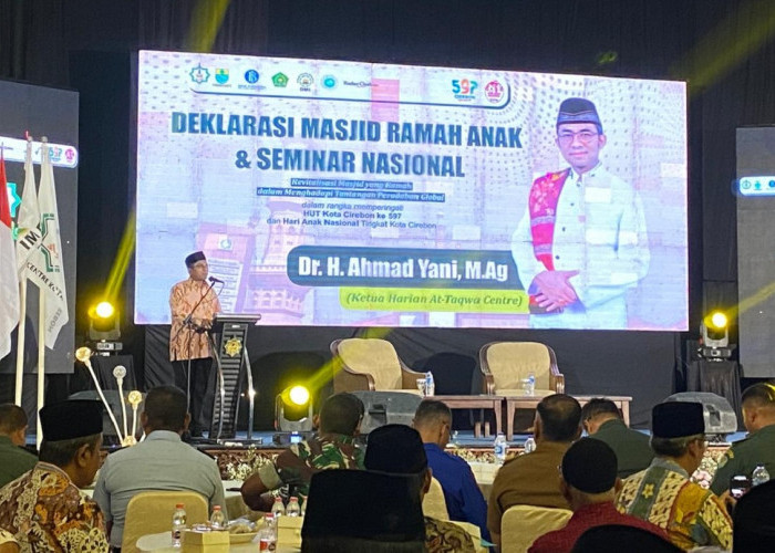 Sukses, Deklarasi Masjid Ramah Anak di Kota Cirebon Hari Ini