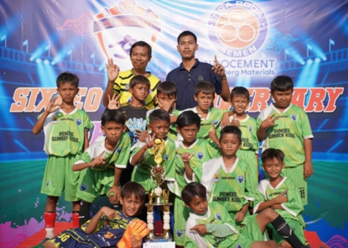 Indocement Gelar 3 Kegiatan SSBI, Liga Voli dan Lomba Atletik Tingkat SD Desan Binaan