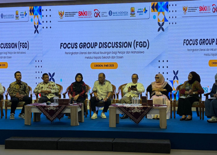 FGD Literasi dan Inklusi Keuangan Ditindaklanjuti Membentuk Bank Mini Sekolah di Kabupaten Cirebon