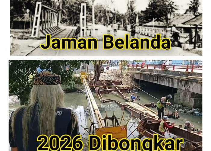 Pembongkaran Jembatan Bersejarah di Cirebon Picu Kritik Pemerhati Budaya