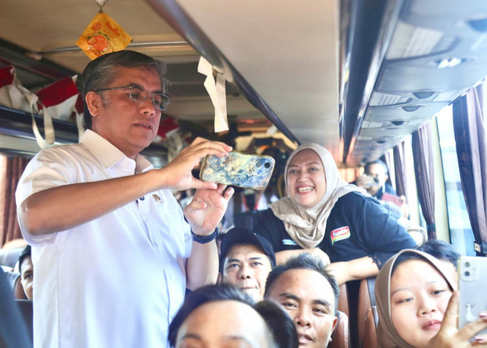 Menaker Yassierli: Mudik Bersama Warmindo, Bukti Perusahaan dan Mitra Tumbuh Bersama