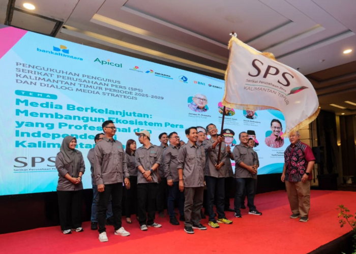 SPS Kaltim Periode 2025-2029 Resmi Dikukuhkan di Balikpapan, Siap Hadapi Tantangan Media Digital