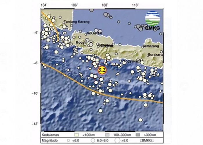 Gempa Pangandaran Hari Ini Magnitudo 5,2, Terasa Hingga Bandung dan Cimahi 