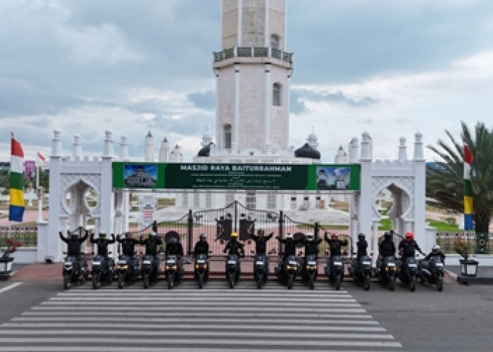 Rombongan Touring NMAX Tour Boemi Nusantara Susuri Bumi Serambi Mekah Aceh Sampai Samosir Pada Etape Kelima