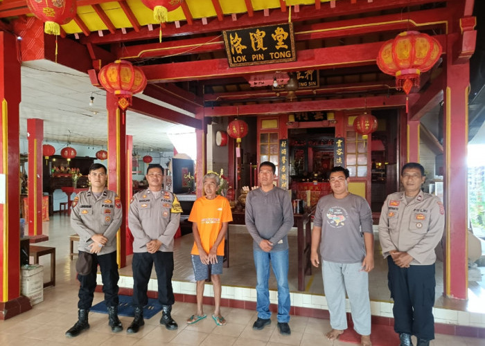 Amankan Imlek 2026, 45 Personel Polresta Cirebon Siaga di Sejumlah Vihara