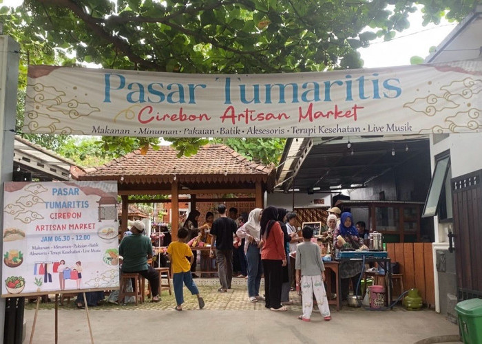Pasar Tumaritis Cirebon, Pasar Artisan Pertama yang Menghadirkan Harmoni Kuliner, Literasi, Karya Warga Rutan