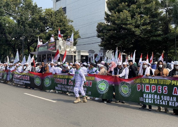 FPI Bersi Baru Demo di Kemenag, Minta Al Zaytun Ditutup Permanen, Tangkap Syekh Panji Gumilang