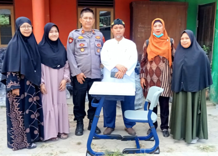 Kapolresta Cirebon Berikan Bantuan Mebeler ke LPI Al Hidayah Ciledug