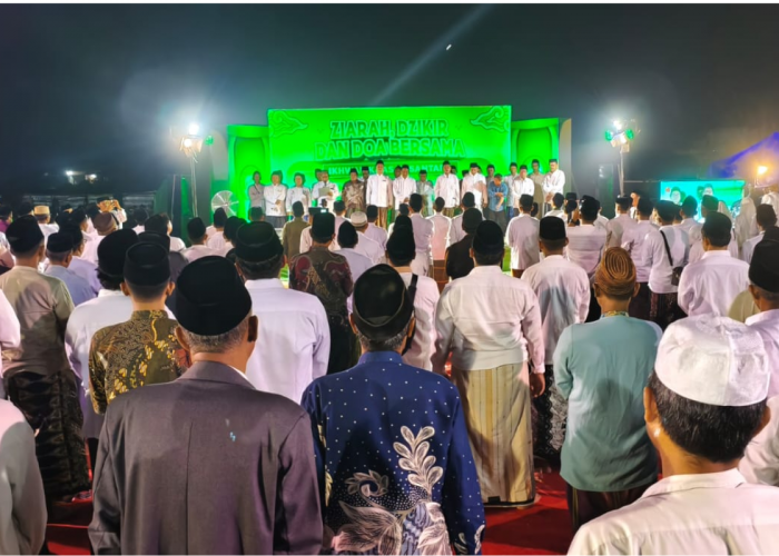 Jelang Muktamar NU di Jombang, Ribuan Alumni KHAS Kempek Kompak Dukung Kiai Said