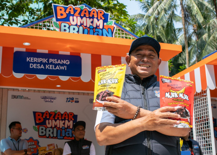 Berkat Pemberdayaan BRI, UMKM Keripik Pisang di Bakauheni Lampung Berkembang