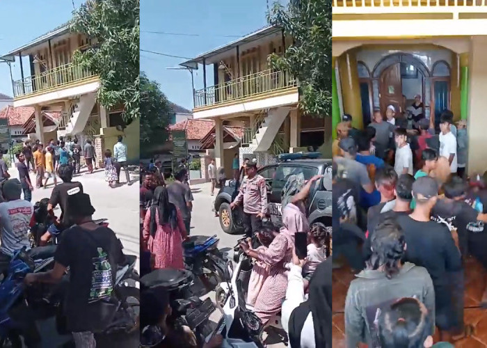 Pembunuhan di Desa Bunder Cirebon, Warga Unjuk Rasa, Polisi Gelar Rekonstruksi di Aspol 