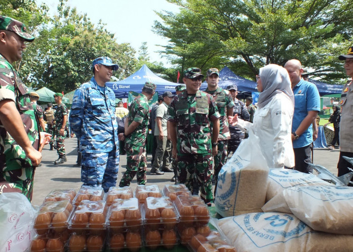 Jelang Idul Fitri, Kodim 0614/Kota Cirebon Gelar Bazar Ramadhan 1447 H