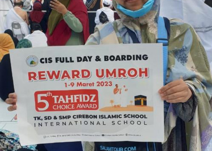 CIS Full Day & Boarding School (International School) Berangkatkan Winda Lestari Siswa Peraih Reward Umroh 