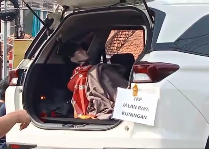 Posisi Jasad Indriana di Dalam Mobil saat Devara Putri Pradana Cs Tiba di Cirebon, Pakai Topi dan Selimut 