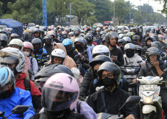 687 Ribu Kendaraan Pemudik Melintas di Kota Cirebon