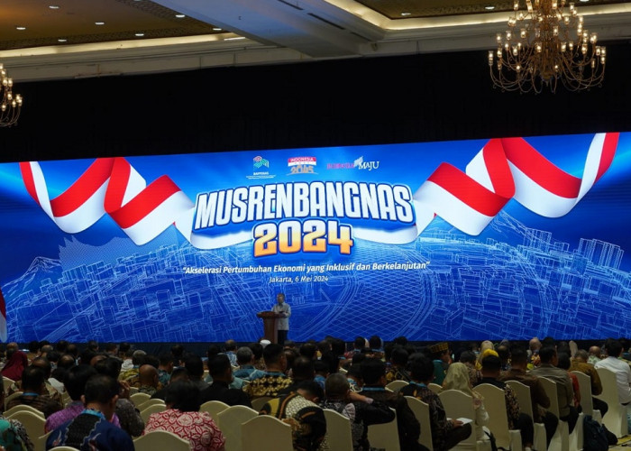 Hadiri Musrenbangnas 2024 di Jakarta, Pj Bupati, Optimistis Mencapai Indonesia Emas