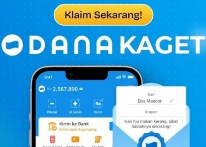 Dana Kaget Terbaru Hari Ini Tembus Rp100K! Cuma Klik Langsung Masuk Dompet Digital