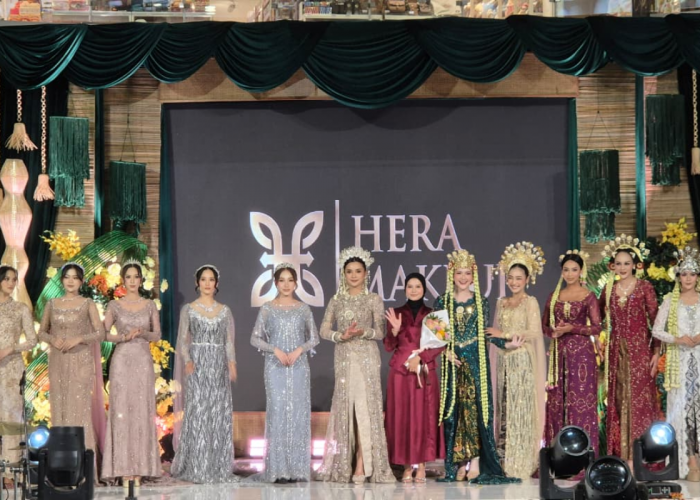 Gandeng Puteri Indonesia 2023, Hera Makeup Tampilkan Pesona Busana Pengantin