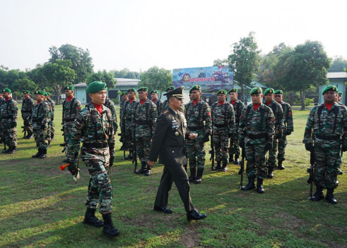 HUT ke-80 TNI, Instruksi Danrem 063/SGJ: Jaga Kepercayaan Rakyat