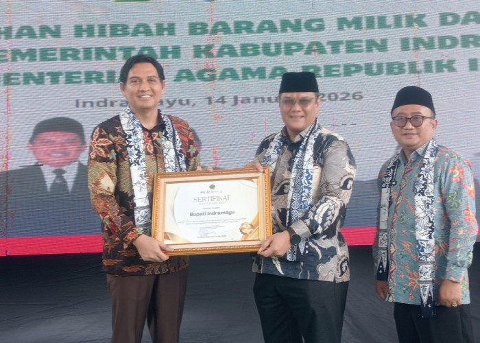Pemkab Indramayu Hibahkan Tanah 12.000 Meter untuk MAN 1, Lucky Hakim Dijuluki Bapak Madrasah