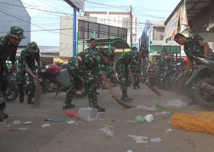 Kodim 0614/Kota Cirebon 'Serbu'  Pasar Jagasatru, Ternyata Ini Tujuannya