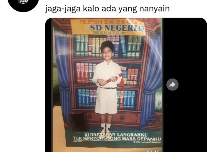 Viral! Kaesang Dikirimi Foto Semasa SD oleh Ibu Iriana Jokowi: Jaga-jaga Kalau Ada yang Tanyain