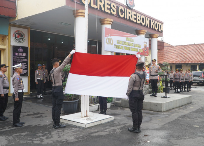 Polres Cirebon Kota Gelar Upacara dengan Pesan Inspiratif dari Kapolres