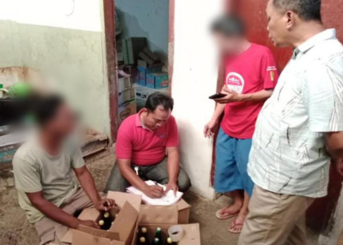 Polresta Cirebon Amankan Ratusan Botol Miras, 5 Penjual Ilegal Tak Berkutik