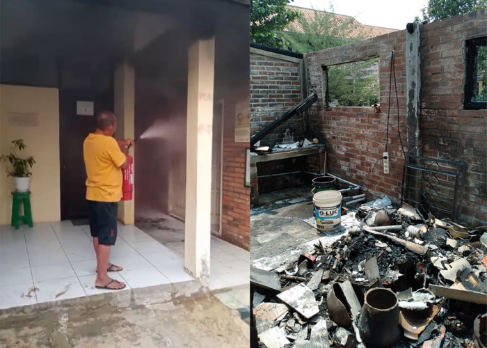 Dapur dan Gudang SMPN 17 Cirebon Kebakaran, Penyebab Belum Diketahui