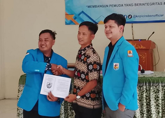Mochamad Agoes Renaldi Saputra Resmi Pimpin KNPI Karangsembung