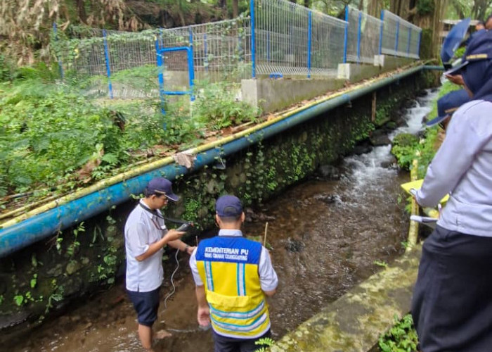 Pemdes Cikalahang dan BBWS Cek Langsung Pemanfaatan Mata Air Telaga Remis dan Nilem
