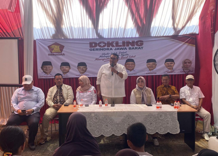 Gerindra Jabar Gelar Dokling di Cirebon, Sekitar 300 Warga Ikuti Pemeriksaan Kesehatan Gratis