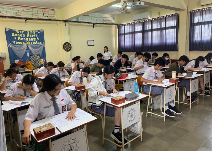 Tingkatkan Daya Saing, SMA Santa Maria 1 Cirebon Gelar TOEFL Prediction 2026