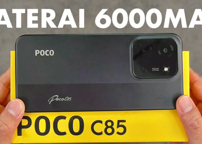 Cuma 1 Jutaan Punya RAM 16/512 dengan Baterai 6000 mAh, POCO C85 ini Cocok Untuk Multitasking Seharian