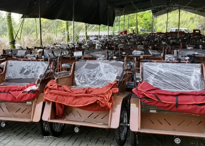 Kuningan Dapat 200 Becak Motor Listrik, Bisa Dipakai Angkut Hasil Panen hingga UMKM