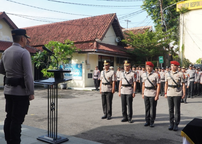 Polres Cirebon Kota Lakukan Penyegaran, Kasat Resnarkoba dan Kabag Log Resmi Diganti