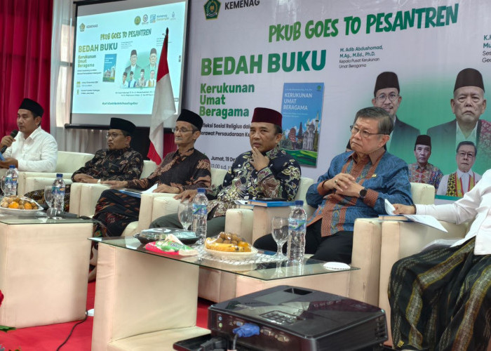 Bedah Buku Kerukunan di Pesantren Gedongan, PKUB Tegaskan Indonesia Calon Role Model Harmoni Dunia
