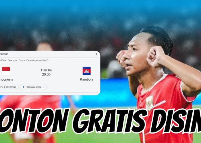 Tayang Malam Ini, Live Streaming Indonesia vs Kamboja Piala AFF 2026 Bisa Ditonton Gratis! Begini Caranya