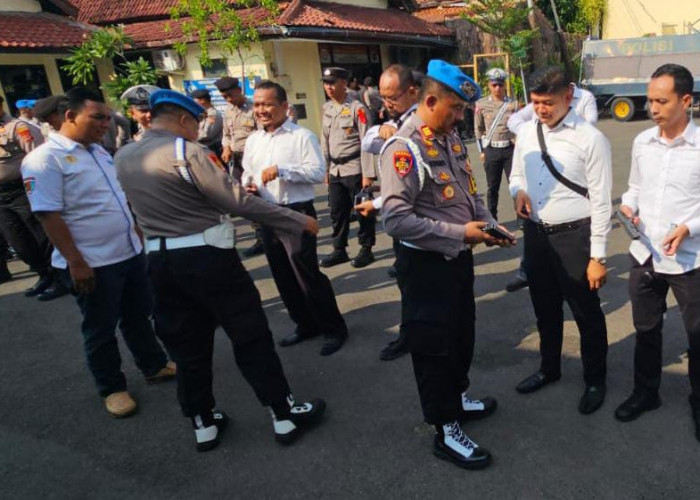 Tingkatkan Disiplin dan Perkuat Tanggung Jawab Personel, Polres Cirebon Kota Gelar Ops Gaktibplin